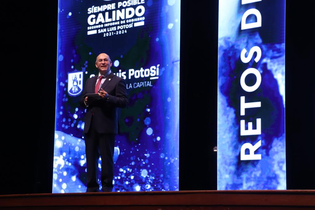 PRESENTA GALINDO CEBALLOS SEGUNDO INFORME DE GOBIERNO