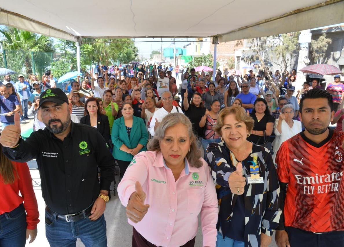 Con una inversión bipartita de 6.3 millones de pesos, aproximada; la Alcaldesa, Leonor Noyola inauguró y entregó este espacio a las familias