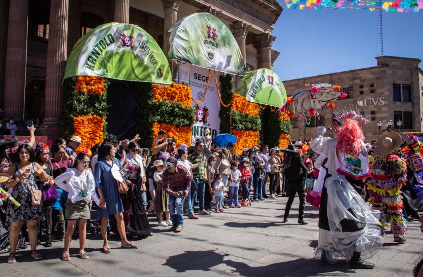 En dos años SLP se proyectó a nivel mundial con actividades como Xantolo en tu Ciudad, Navidad Incluyente y la Procesión del Silencio