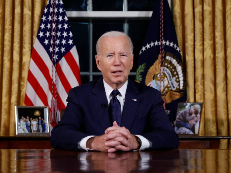 EU no permitirá que ganen terroristas como Hamás ni tiranos como Putín: Joe Biden