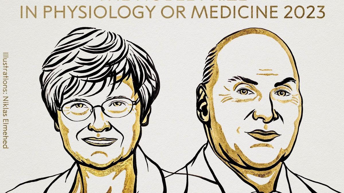 Premio Nobel de Medicina para Karikó y Weissman por investigaciones en vacuna contra el COVID-19