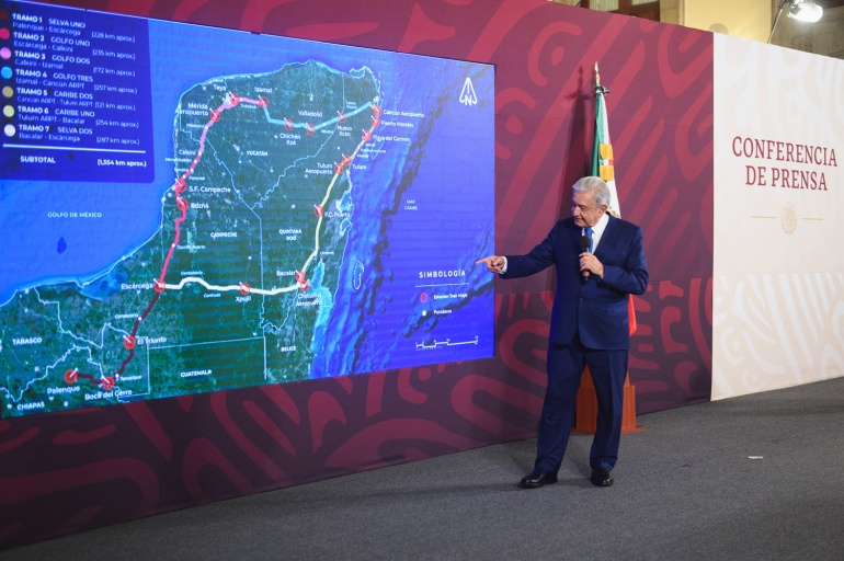 Gobierno de México prepara inauguración de primera etapa del Tren Maya