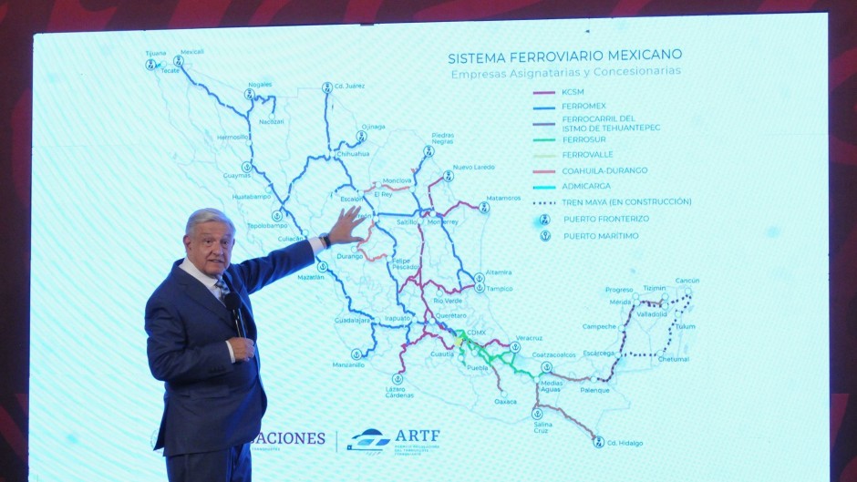 AMLO alista decreto para regresar servicio de trenes de pasajeros a México