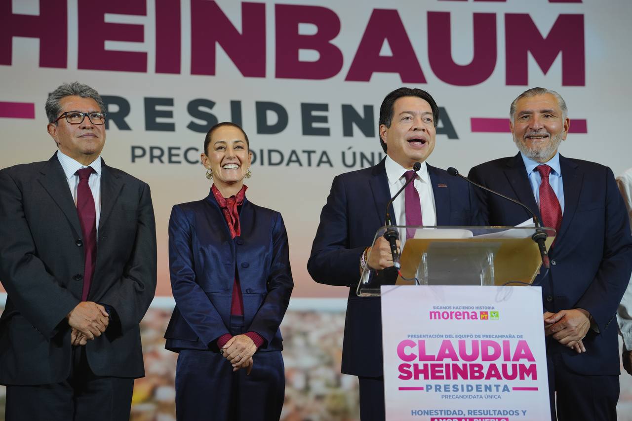 En nuestro movimiento hay una enorme unidad mientras la oposición se está dividiendo: Claudia Sheinbaum.