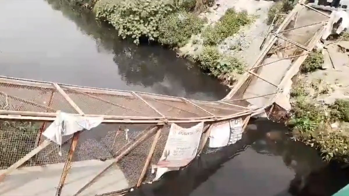 Colapso de puente peatonal en Edomex, deja 13 heridos