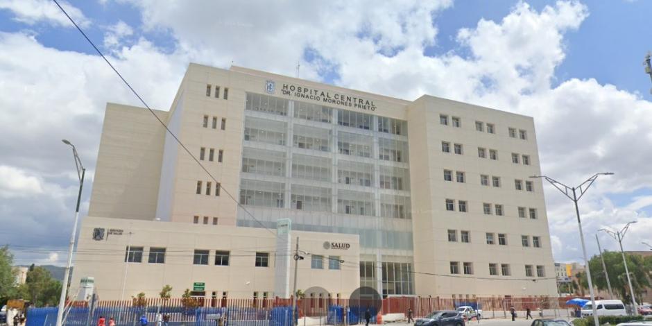 FGESLP informa que se inició una carpeta de investigación por disparo de arma de fuego en el Hospital Central.