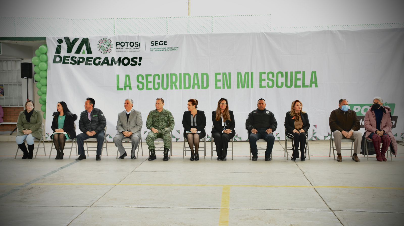 Debido al éxito del programa “La Seguridad en mi escuela”, San Luis Potosí despega hacia una mayor protección de la niñez y juventud potosina