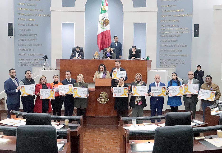 SE DEBEN FORTALECER LAS ACCIONES PARA LA PREVENCIÓN, SANCIÓN Y ERRADICACIÓN DE LA VIOLENCIA EN CONTRA DE LAS MUJERES