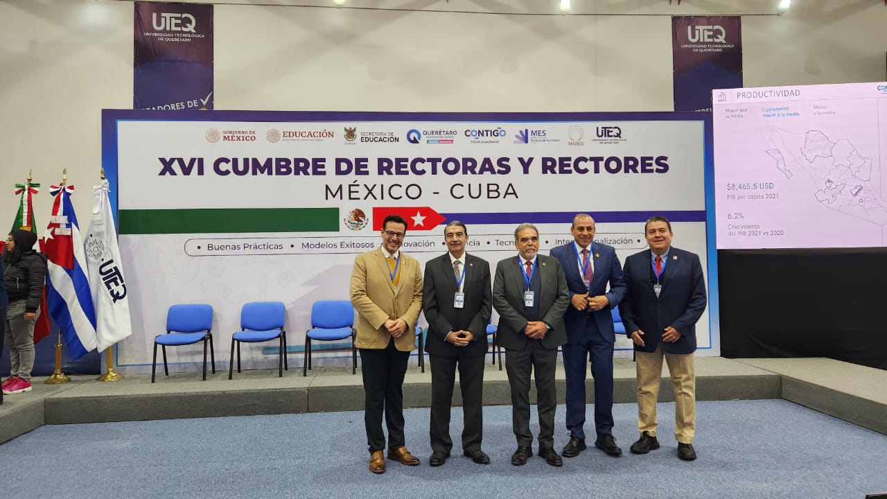 La XVI Cumbre de Rectoras y Rectores México-Cuba busca ser un espacio fructífero para fortalecer la cooperación educativa
