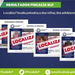 Informa Fiscalía localización de dos niños que contaban con ficha de búsqueda