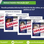 Fiscalía de SLP informa localización de cinco personas en territorio potosino