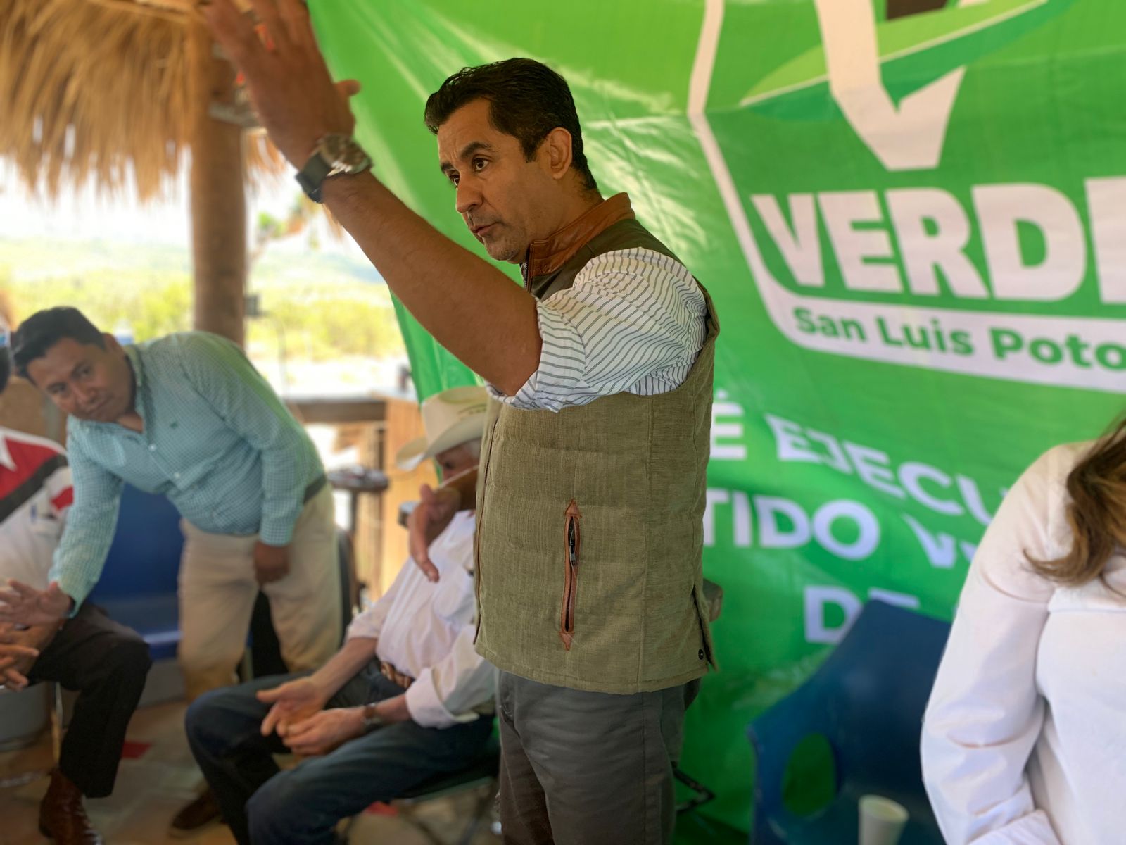 Dirigente estatal del Verde negó que los integrantes de la llamada "herencia maldita"  estén sumándose a las filas de este instituto político