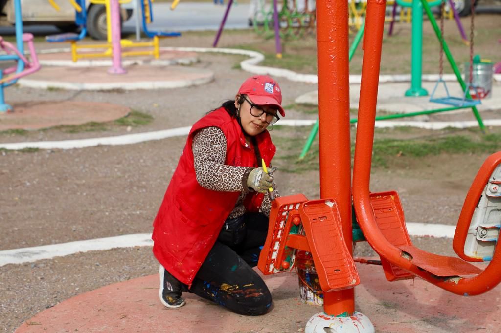 Domingo de Pilas, Día de Talacha y trabajos de imagen urbana, han dado mejor aspecto a la Capital