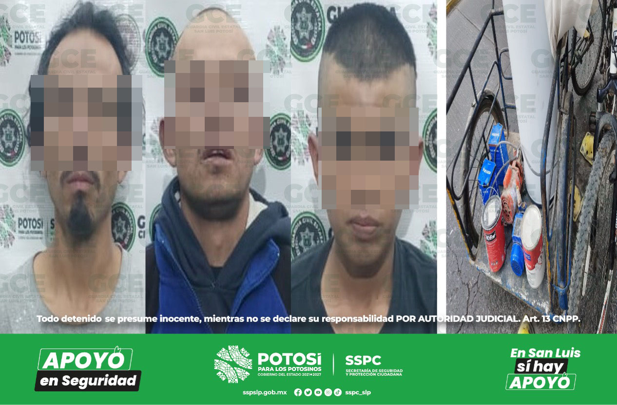 La intervención oportuna al robo a una vivienda, permitió la detención de una banda dedicada al robo domiciliario.