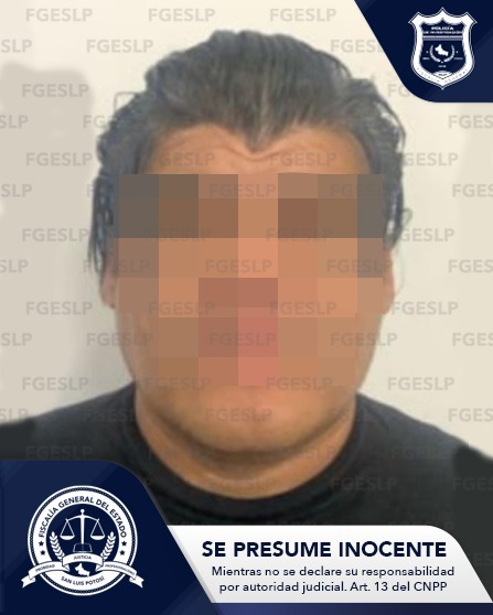 Detienen a hombre por presuntamente agredir de forma sexual a una menor de edad en la capital potosina