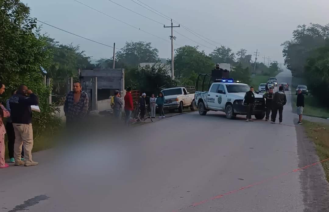 Esta mañana se registraron dos sucesos mortales en el municipio de Tanquián de Escobedo, en donde las víctimas fueron arrolladas por un vehículo.