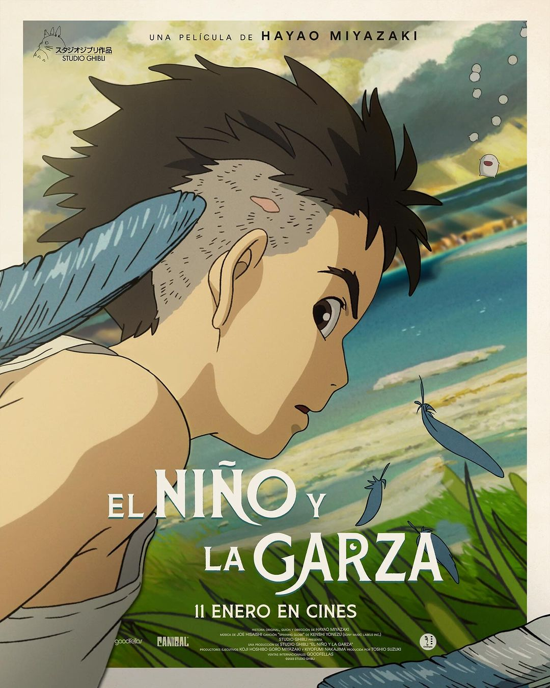 Invitan al público en general a disfrutar del nuevo estreno “El niño y la Garza”, del famoso estudio japonés “Studio Ghibli”