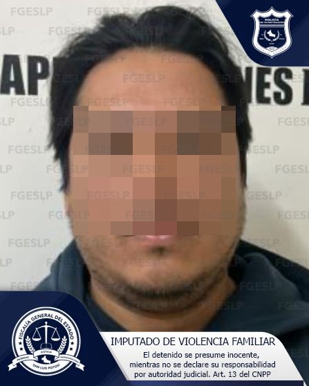 FGESLP cumplimentaron un mandamiento judicial que se libró en contra de un sujeto al que se le adjudicó el delito de violencia familiar