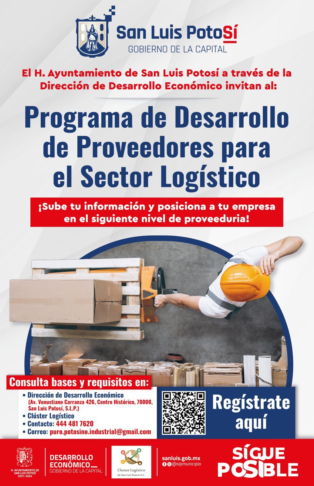 Dirección de Desarrollo Económico dio a conocer una edición más del Programa de Desarrollo de Proveedores para el sector logístico.