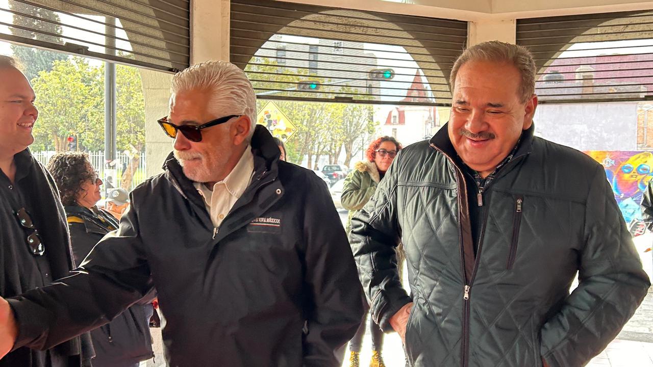 El famoso cineasta Luis Estrada recorrió varios recintos culturales que serán escenarios de proyectos cinematográficos