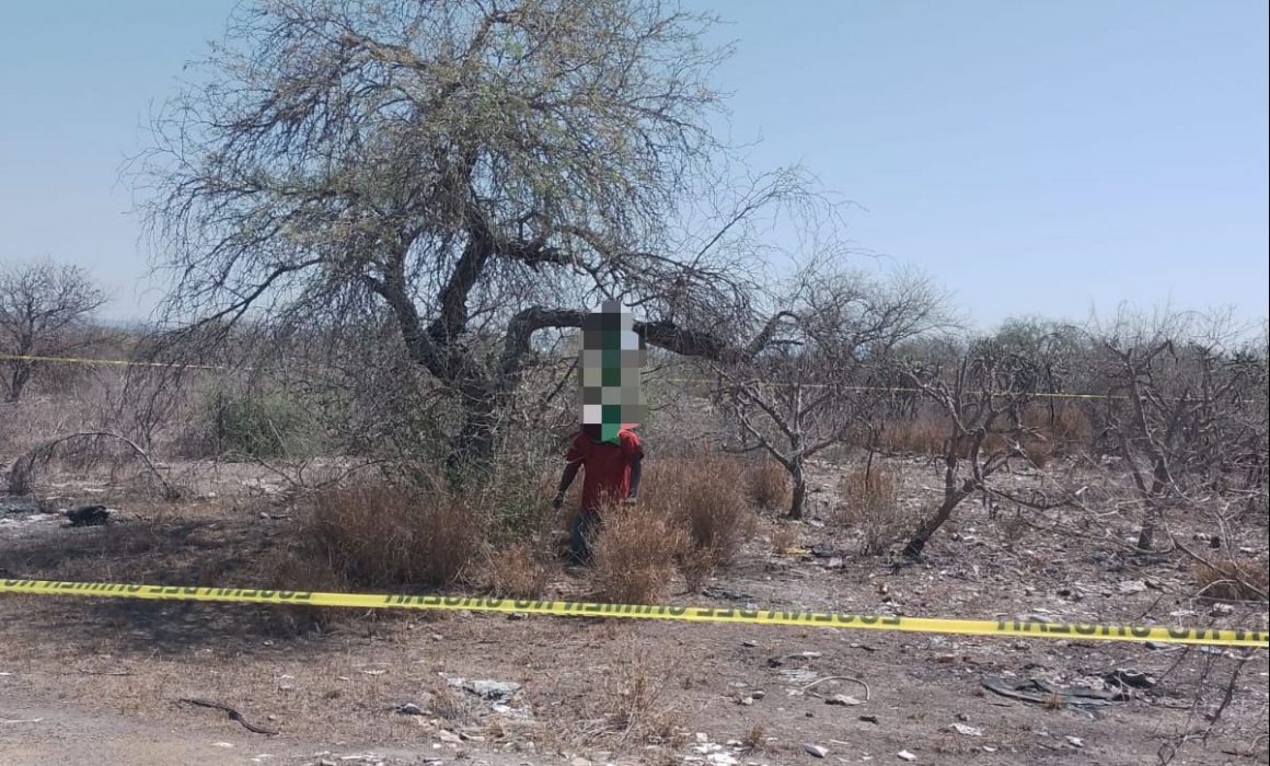 En el camino principal de la comunidad de La Virgen, Rioverde, se registró el hallazgo del cuerpo sin vida de un joven