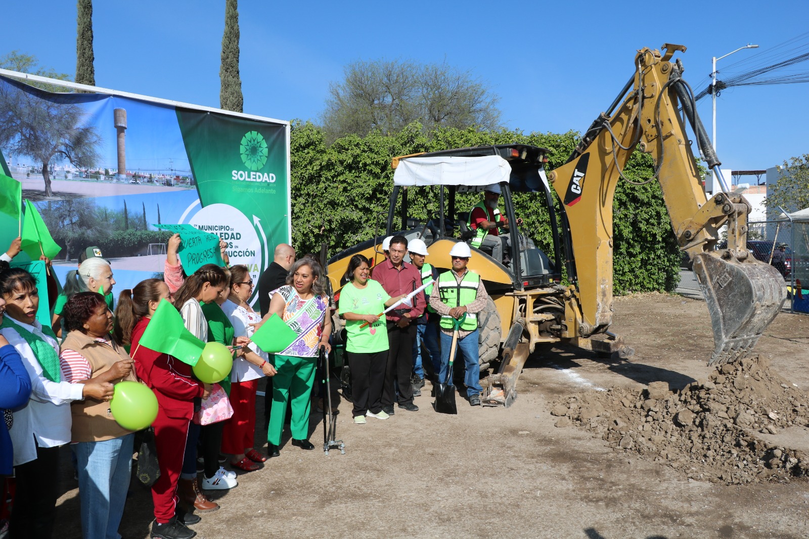 Noyola Cervantes, arrancó este miércoles la construcción de una nueva Área Recreativa en el fraccionamiento Puerta Real