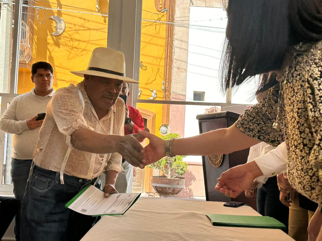 Secretaría General de Gobierno, inauguró una nueva oficina del Registro Civil en Charcas, ofreciendo servicios a 13 municipios del Altiplano.