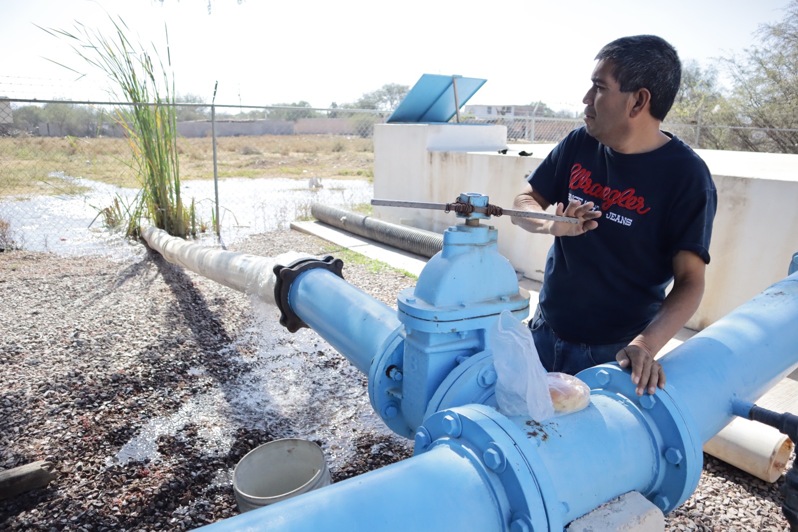 Interapas monitorea  pozos  constantemente debido a fuertes vientos en la capital potosina