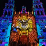 La dolorosa y el santísimo visten a catedral de luz y color en semana santa