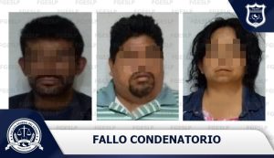 Obtiene FGESLP fallo condenatorio contra tres sujetos por un homicidio en la capital del estado
