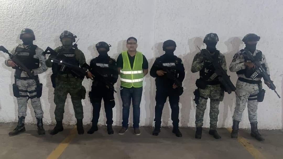 Operativo conjunto entre Sedena y Fuerza Civil captura a jefe de plaza del CJNG en Juárez, Nuevo León