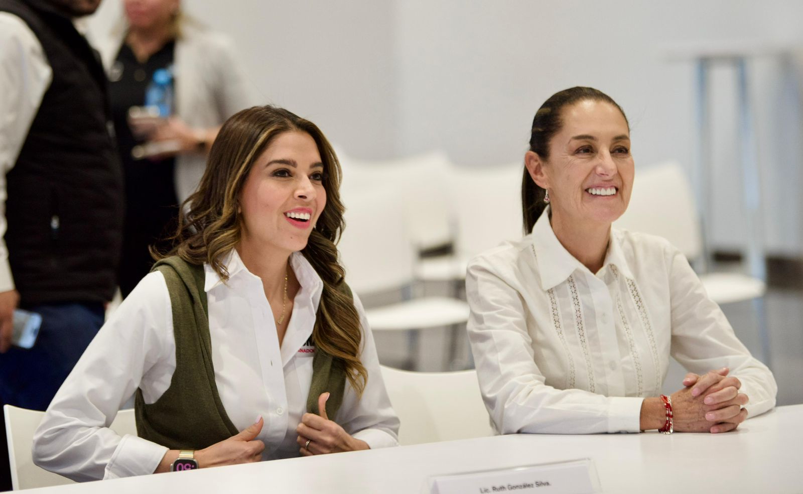 Alista Ruth González gira con Claudia Sheinbaum por la Huasteca