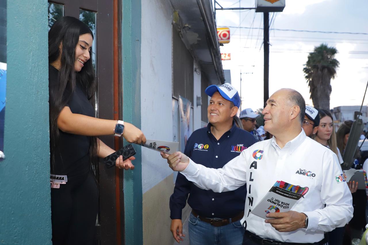 Enrique Galindo ofrece construir más obras en el norte de la capital