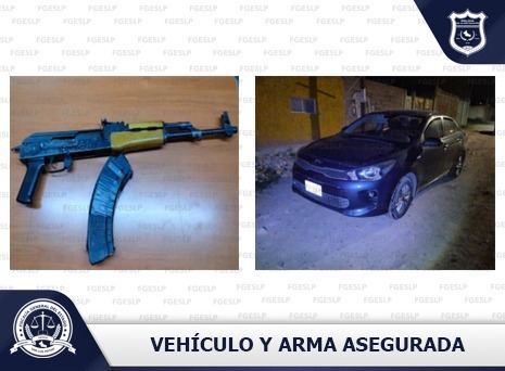 En flagrancia, detiene FGESLP a sujeto en la colonia Satélite