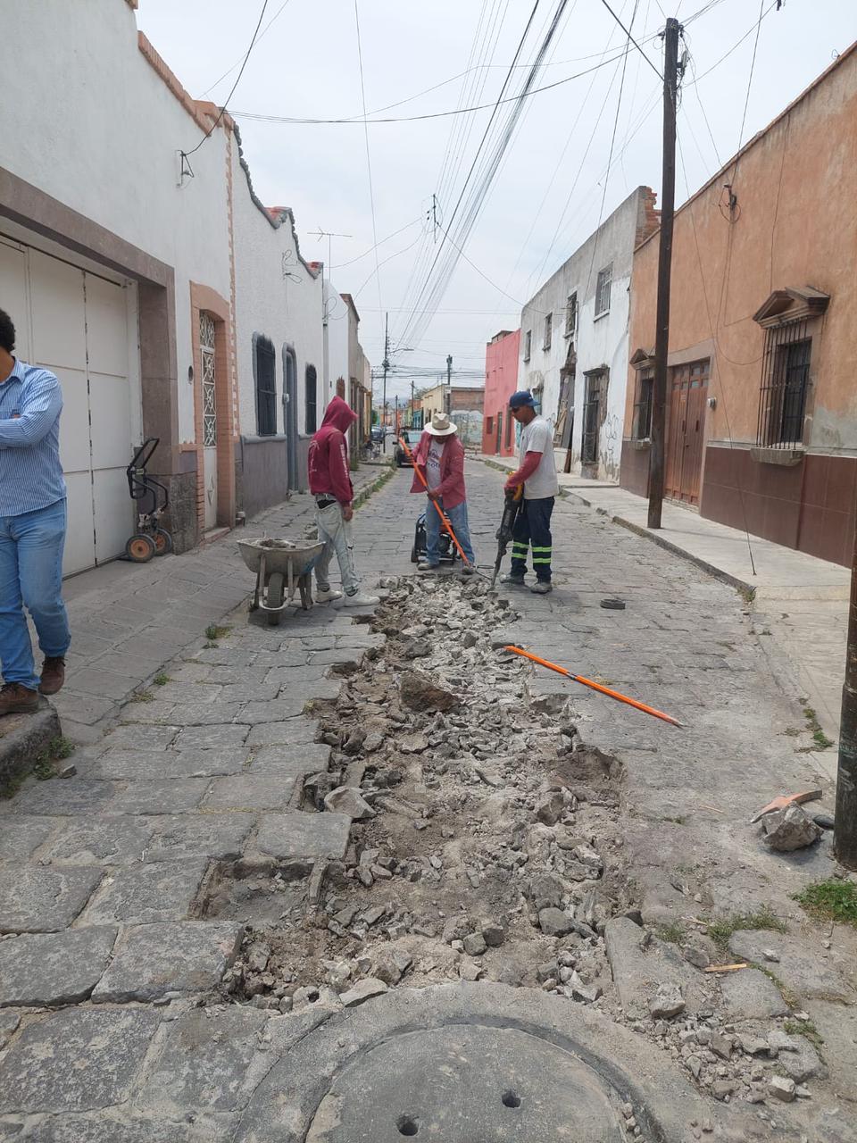 Por reparación de colapsos, habrá cierres parciales en Barrio de San Sebastián y en la colonia El Palmar en la capital potosina