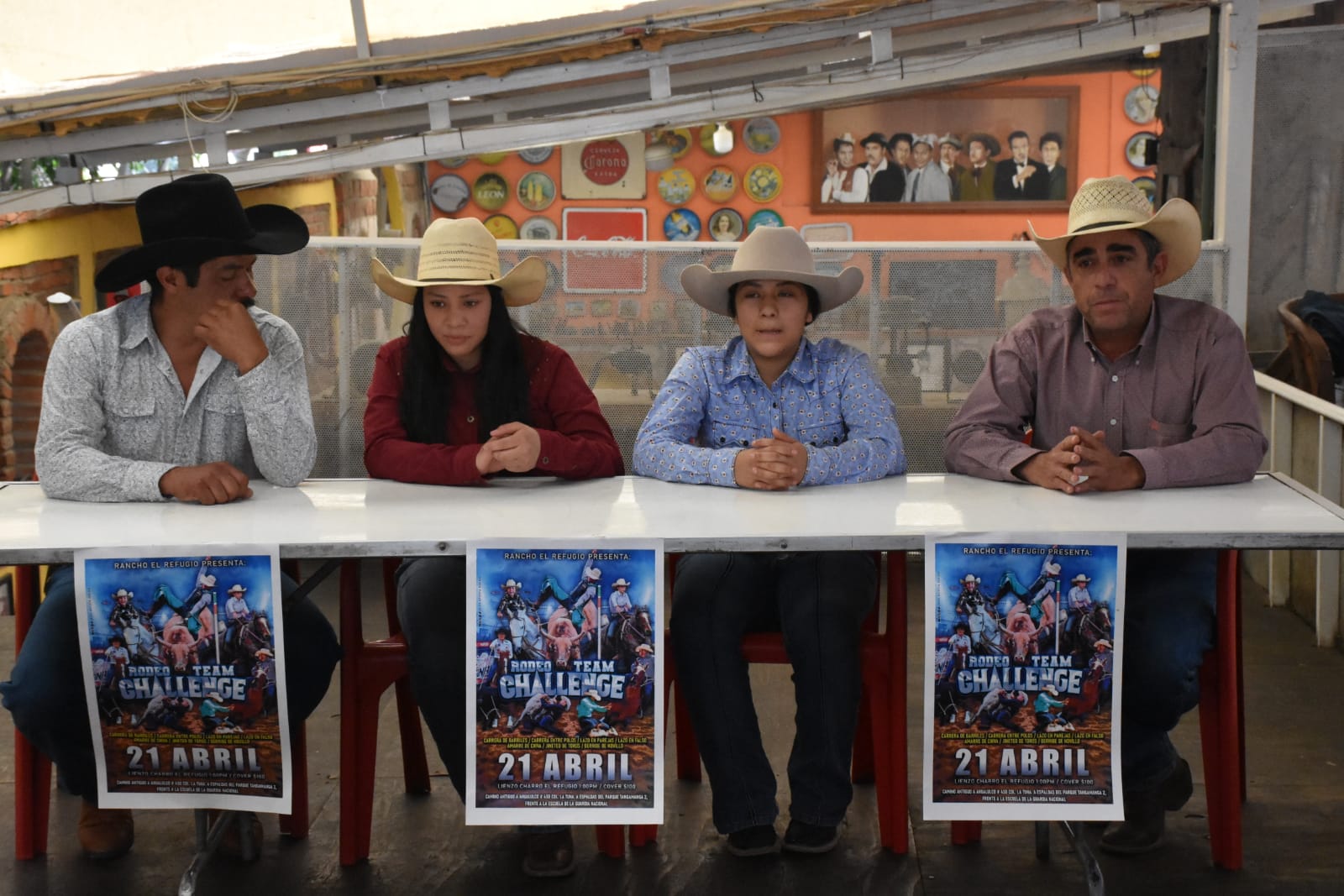 Presentaron el Rodeo Team Challenge