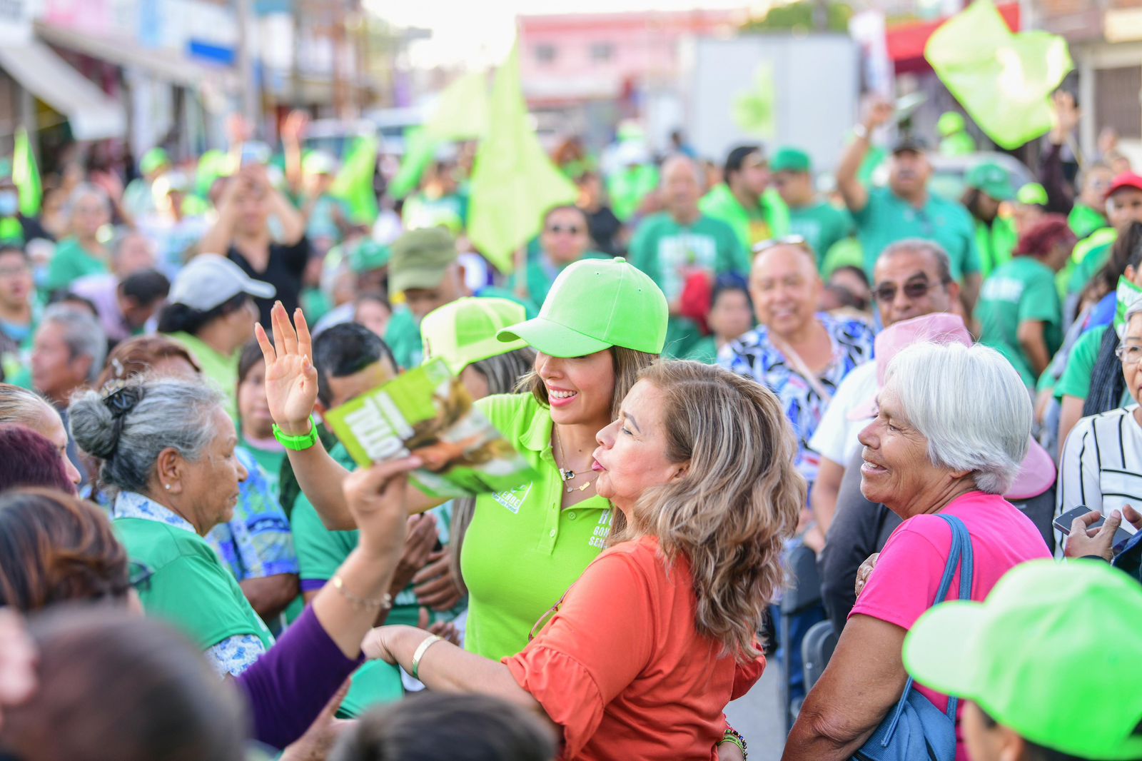 Ruth González llega a mitad de la campaña como puntera para convertirse en Senadora por San Luis Potosí