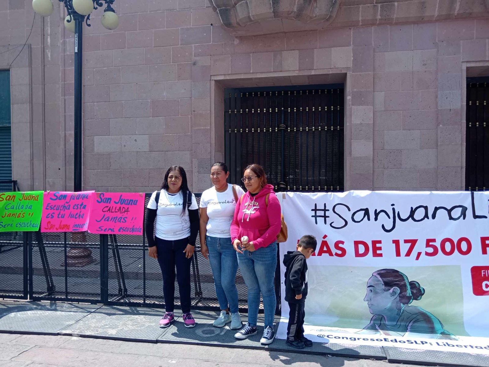 Exigen al Congreso indulto a Sanjuana Maldonado