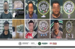 18 personas son detenidas por presunta posesión de droga