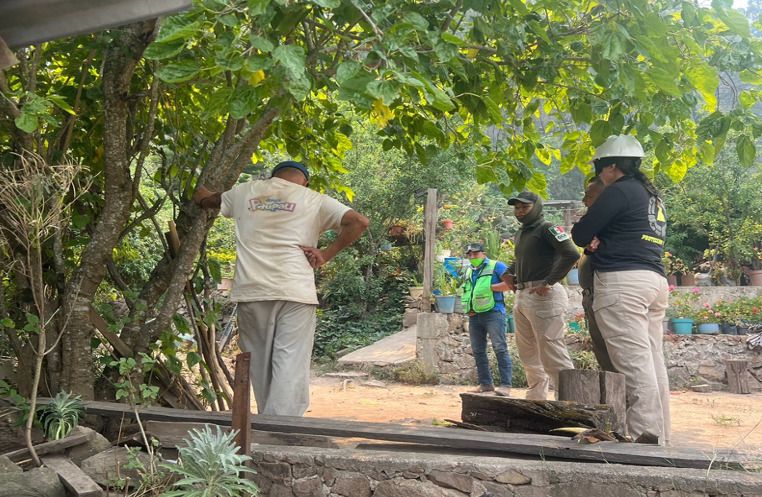 Guardia Civil Estatal continúa en labores para sofocar incendio en Tierra Nueva