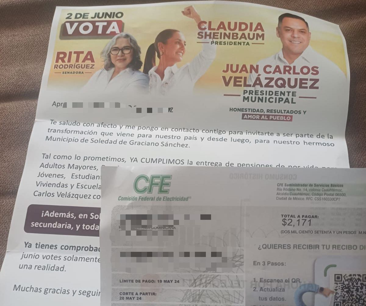 Denunciará PVEM a morenistas de Soledad por infringir Ley de Protección de Datos Personales