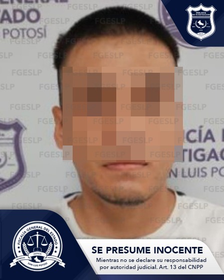 José “N” es capturado por policías de investigación en la capital potosina, por tentativa de homicidio