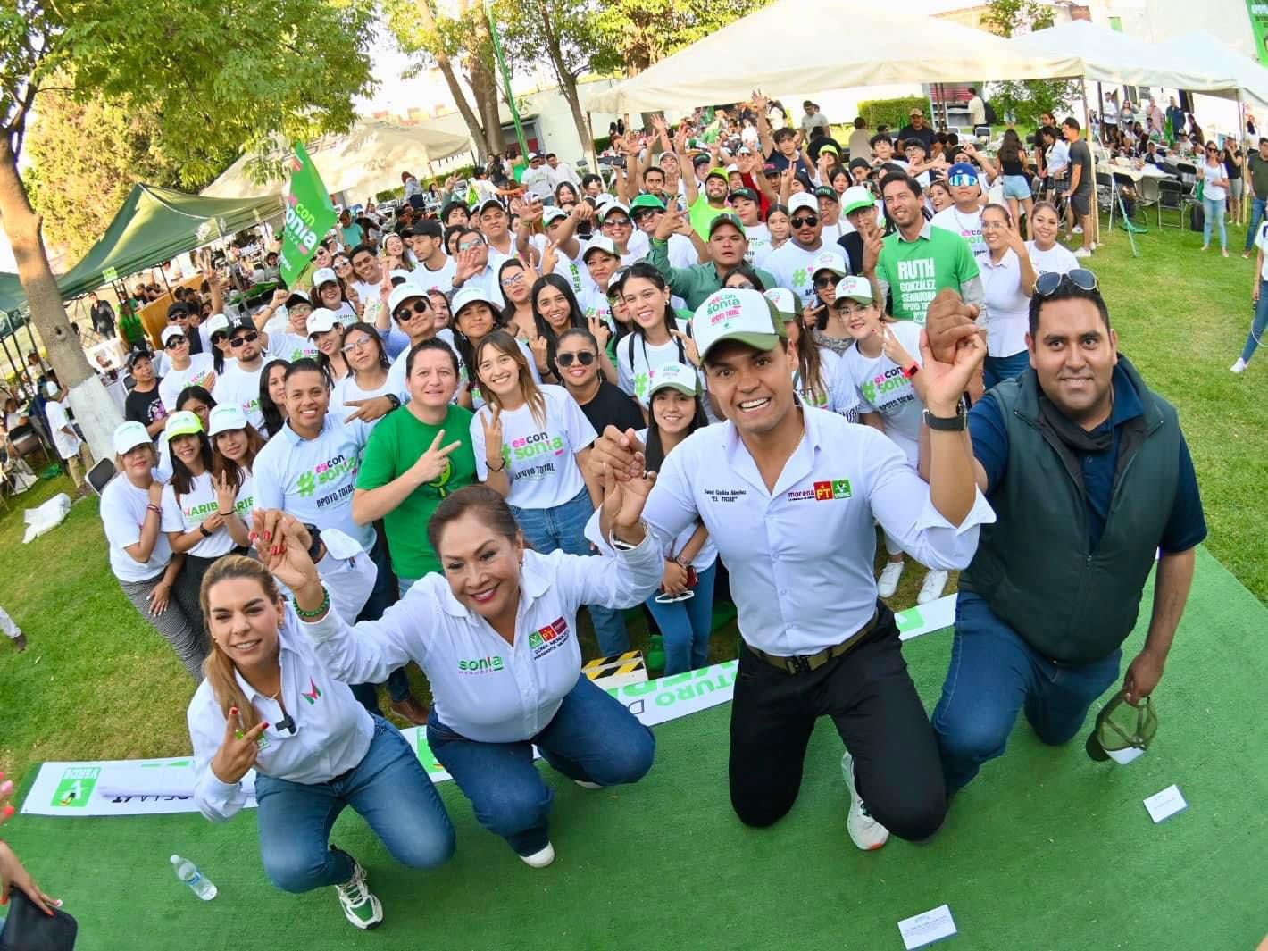 Sonia Mendoza se la juega por los jóvenes de la ciudad