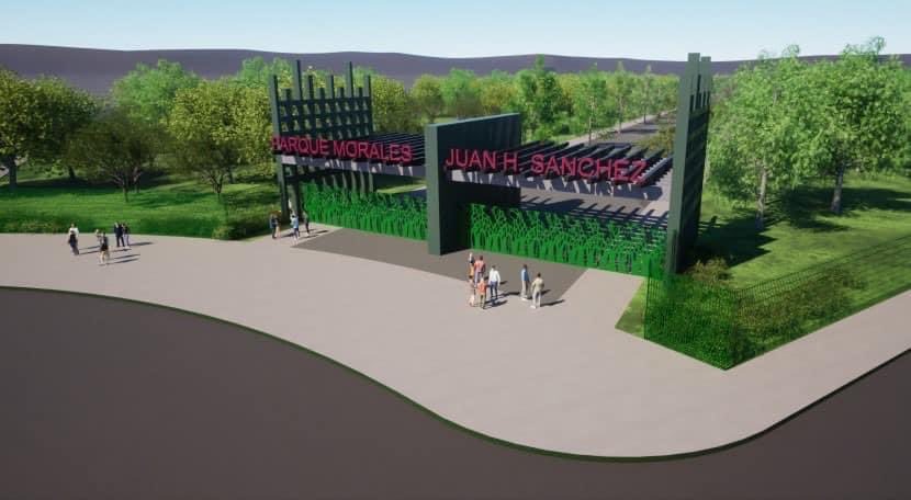 Se suspenden las obras en el Parque de Morales por falta de permisos
