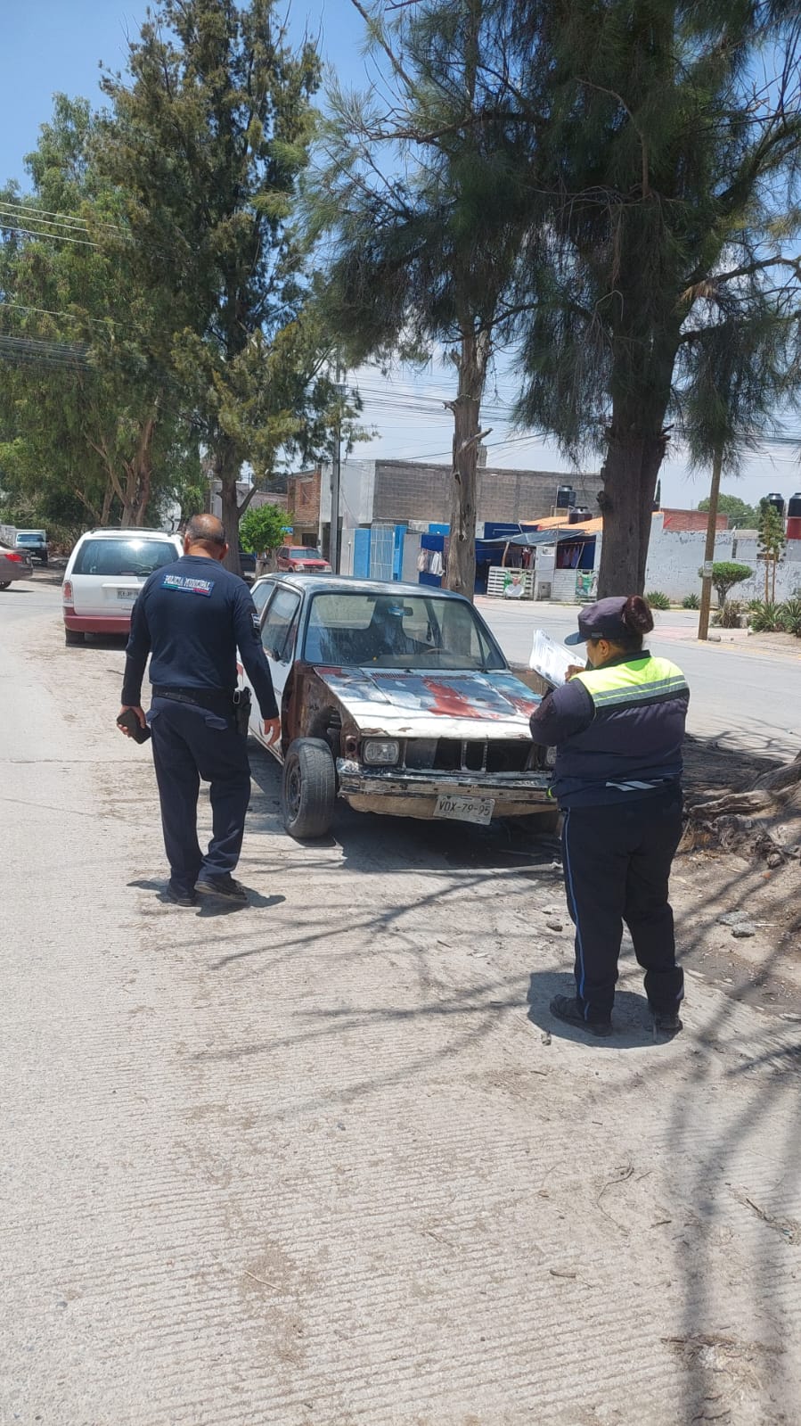 Dirección de tránsito y policía vial de soledad reactiva "dispositivo chatarra"