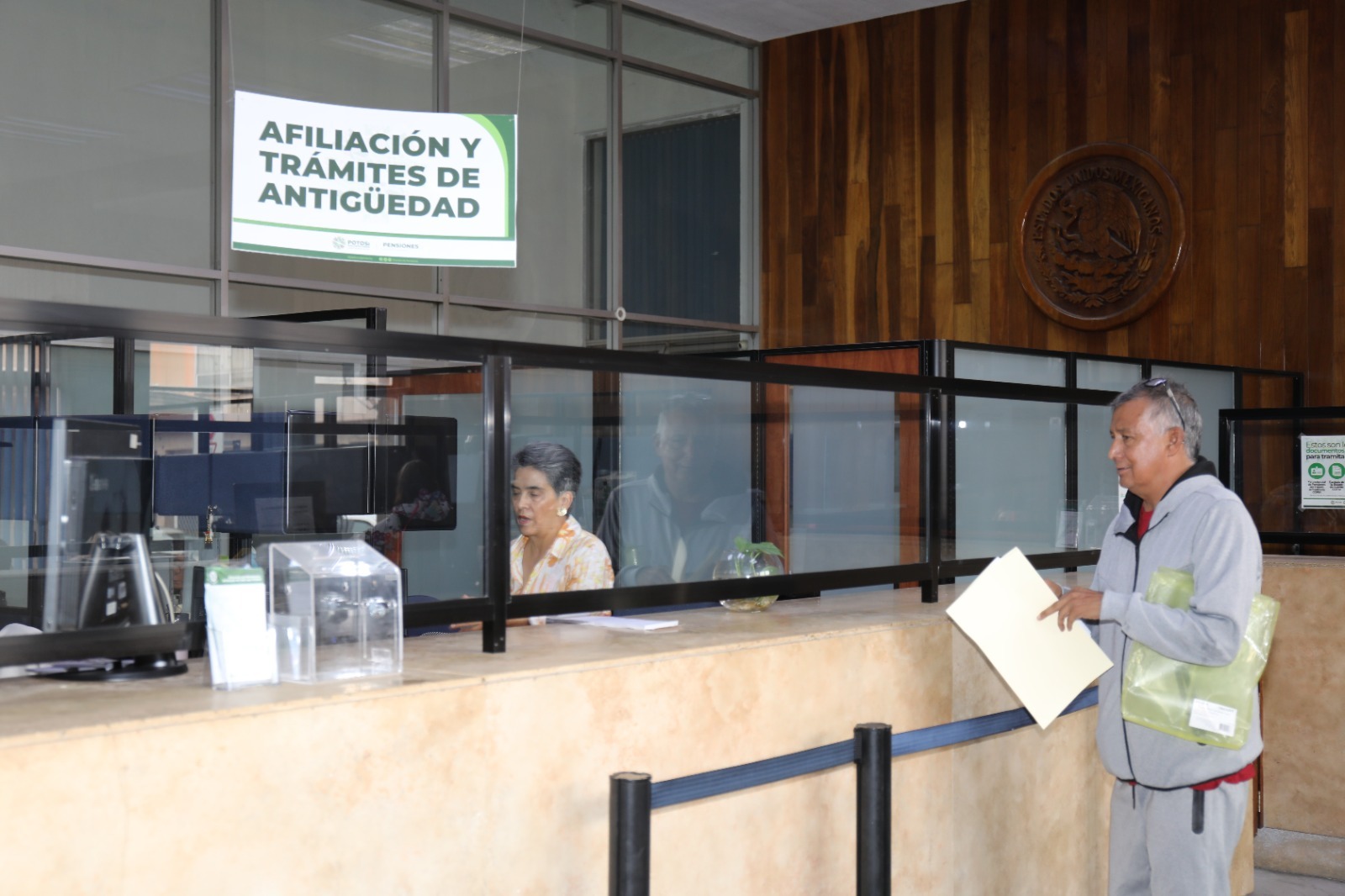 Finaliza con éxito pase de revista de pensiones del estado