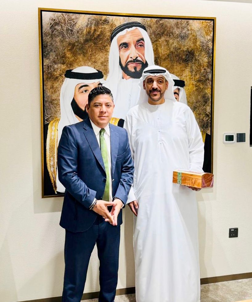 Ricardo Gallardo se reúne con directivos de empresa Tadweer Group