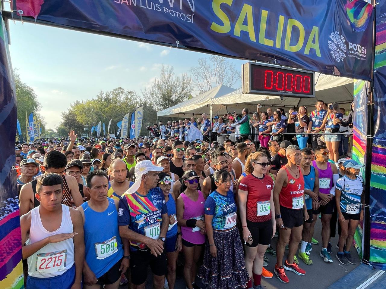 SLP recibirá a cuatro mil atletas en el maratón internacional Tangamanga