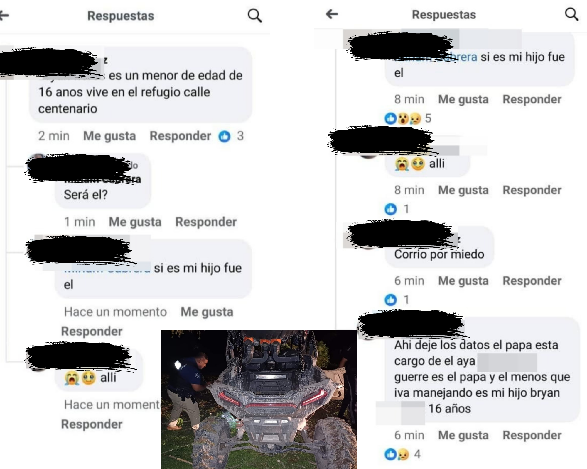 Presunta madre de joven que atropelló a niña de 6 años con un Razr dejándola sin vida, lo expone en redes sociales