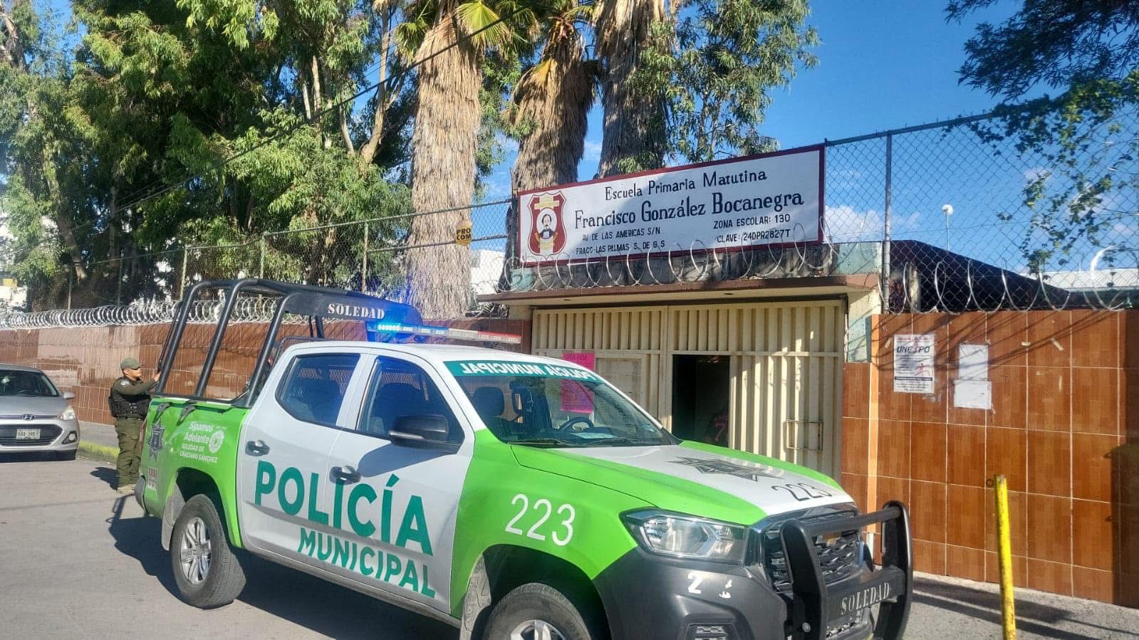 Ayuntamiento de Soledad garantiza la seguridad de escuelas durante el periodo vacacional